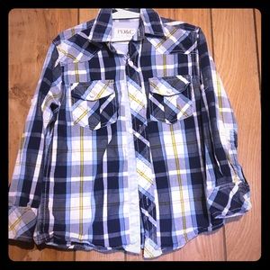 Boys Size 5 PD&C long sleeve shirt